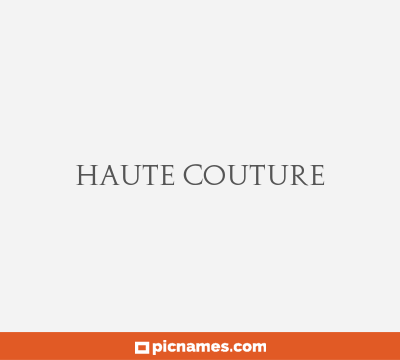 Haute Couture